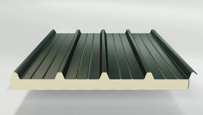Tető szendvicspanel PUR 60mm, Antracit szürke RAL7016, TS