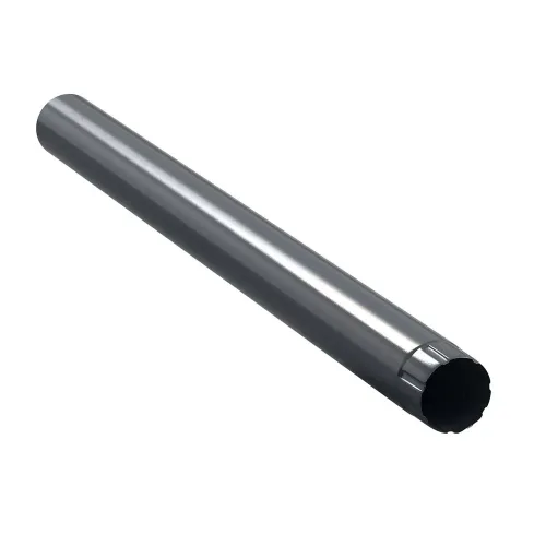Lefolyócső, 1m, 100mm átmérő(nagy), RAL 7011 fényes Szürke