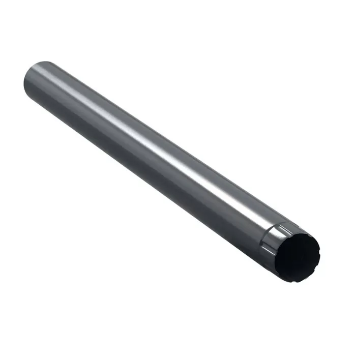 Lefolyócső, 1m, 100mm átmérő(nagy), RAL 7011 fényes Szürke