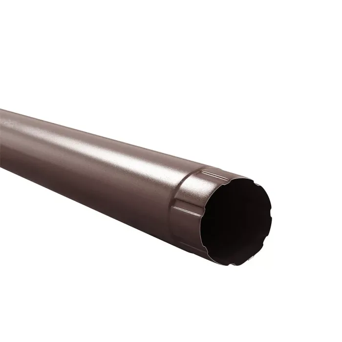 Lefolyócső, 3m, 100mm átmérő, RAL 8017 fényes Csokoládé barna