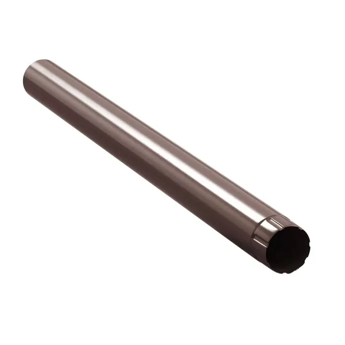 Lefolyócső, 1m, 100mm átmérő(nagy), RAL 8017 fényes Csokoládébarna