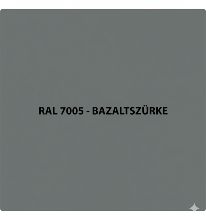 Cserepeslemez, RAL7005 matt (bazaltszürke) - 900mm - vtg.: 0,50mm - Image 2