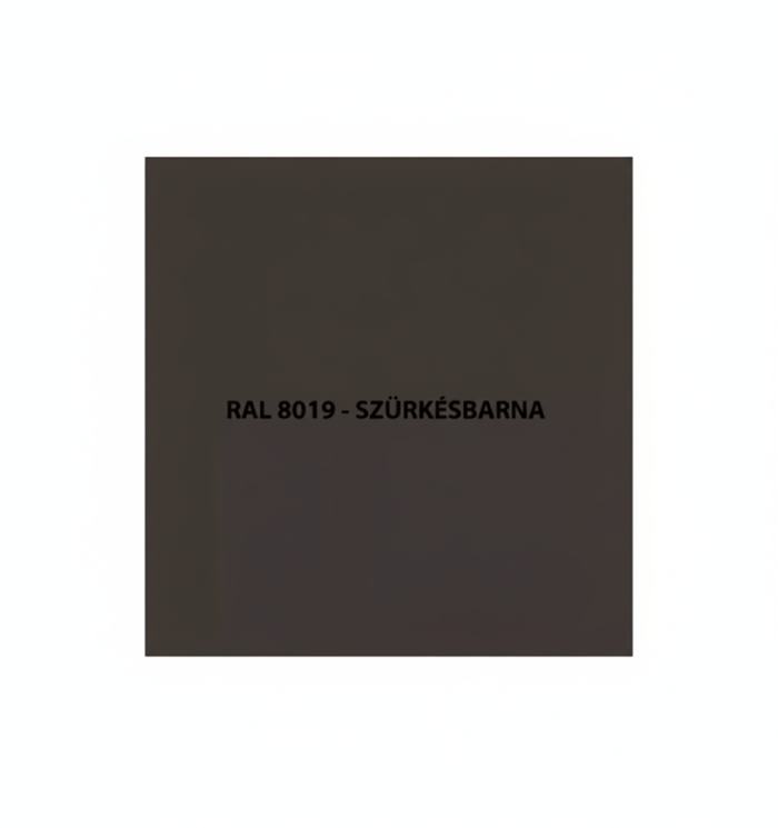Cserepeslemez, RAL8019 fényes (szürkésbarna) - vtg.: 0,45mm - Image 2