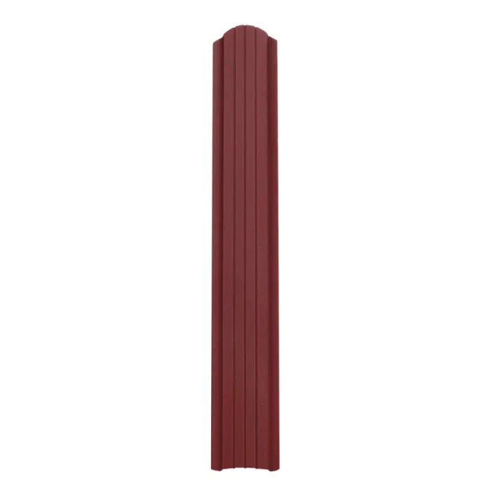 HILL acél kerítéselem, RAL3011 pur (kétoldalas meggypiros) - 30 év garancia