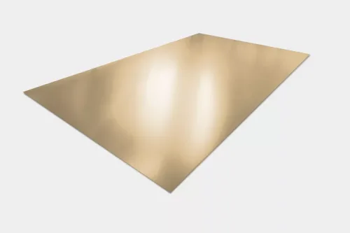 Síklemez fényes bézs RAL1015, lemezvastagság 0,50mm