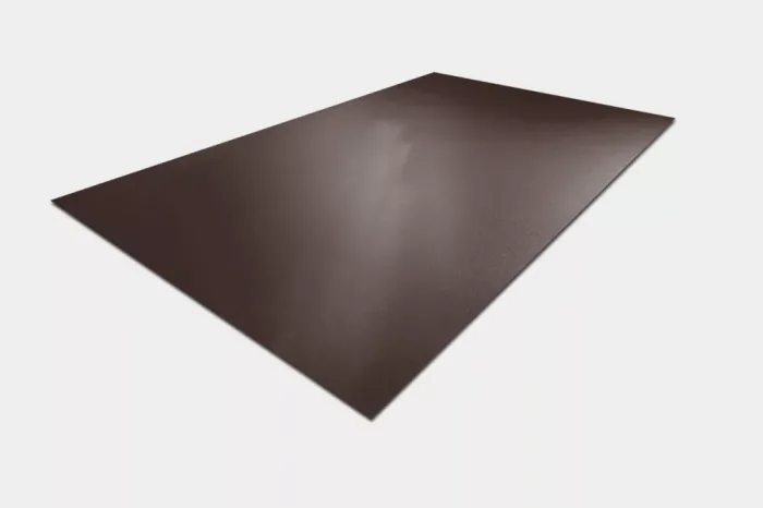 Síklemez PETRAMATT csokoládé barna RAL8017, lemezvastagság 0,50mm