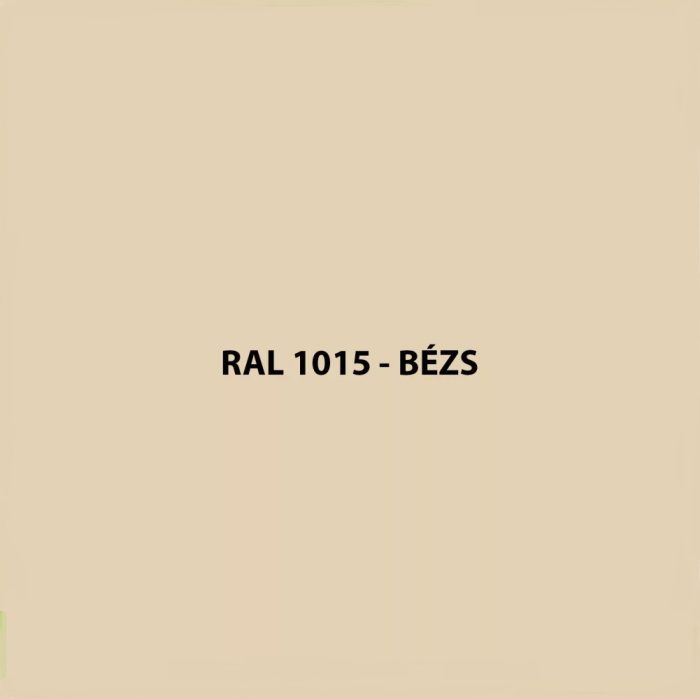 Síklemez fényes bézs RAL1015, lemezvastagság 0,50mm - Image 2