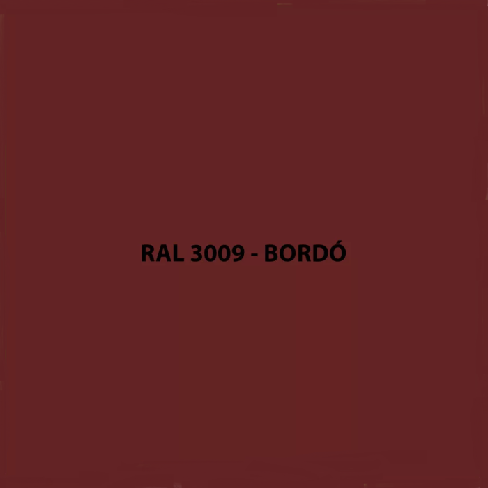 LINE kerítéselem, RAL3009 fényes (bordó) - Image 3